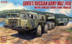 Soviet/Russian Army MAZ-7410 with ChMZAP-9990 semi-trailer