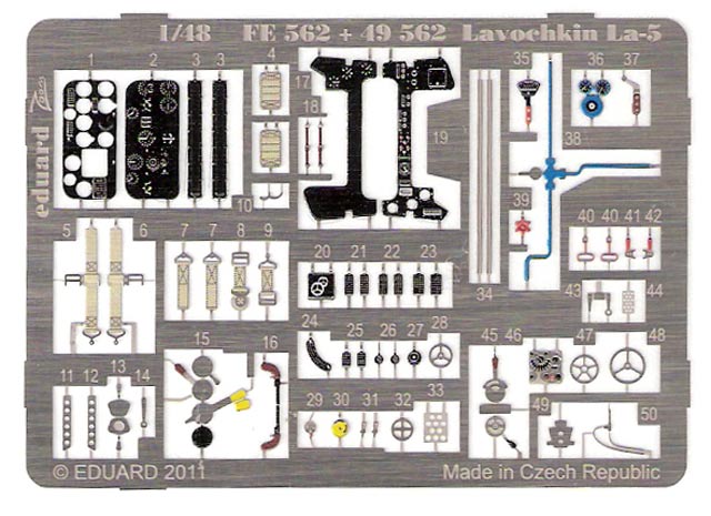 Eduard Ätzteile - Lavochkin La-5 S.A.