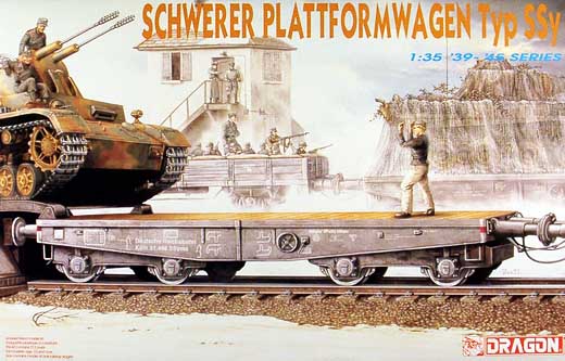 Dragon - Schwerer Plattformwagen Typ SSy