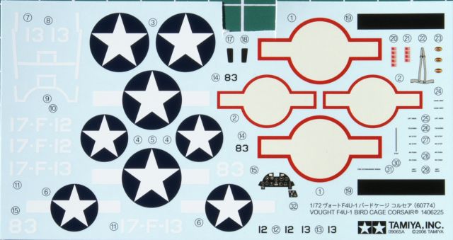 Tamiya - Vought F4U-1 Corsair - Bird Cage