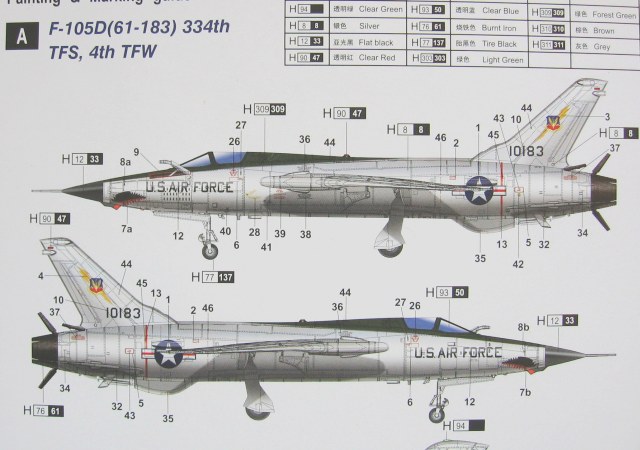 Trumpeter - F-105D Thunderchief