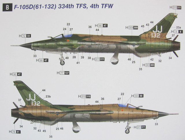 Trumpeter - F-105D Thunderchief