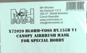 Blohm-Voss BV 155 V1 Canopy