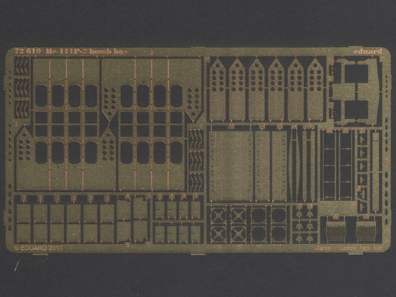 Eduard Ätzteile - He 111P-2 bomb bay
