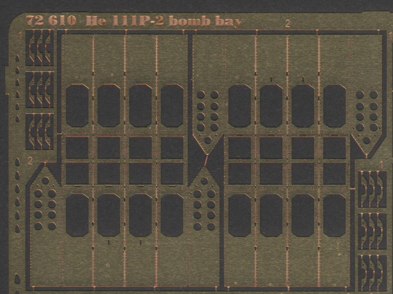 Eduard Ätzteile - He 111P-2 bomb bay