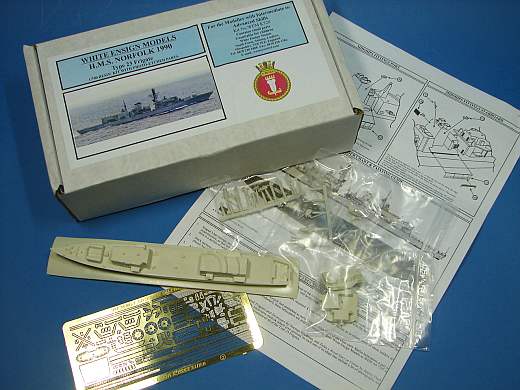 White Ensign Models - HMS Norfolk 1990