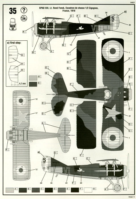 Revell - SPAD XIII (late)