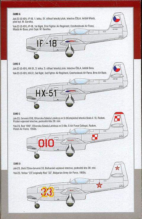 Special Hobby - Yakovlev Yak-23 Flora (Warsaw Pact)