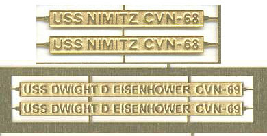White Ensign Models - Fotoätzteilesatz USS Nimitz "The Ship"