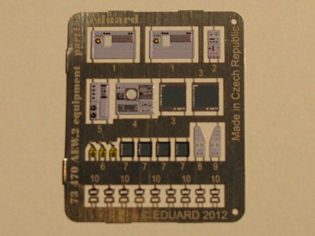 Eduard Ätzteile - Sea King AEW.2 Equipment