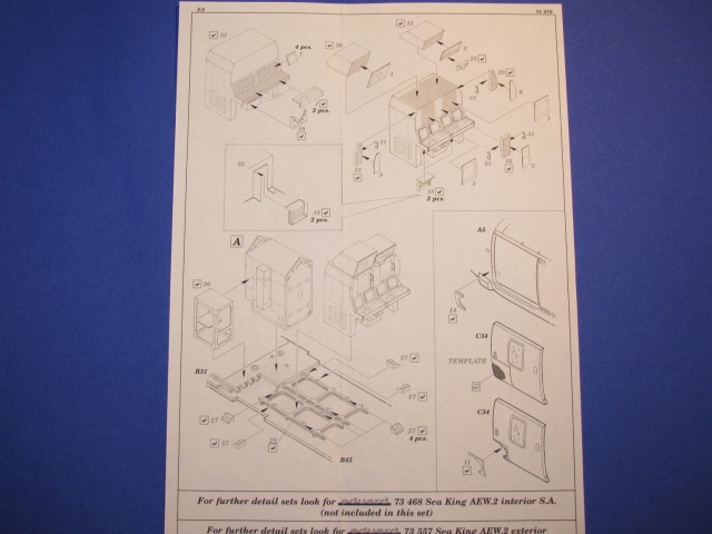 Eduard Ätzteile - Sea King AEW.2 Equipment