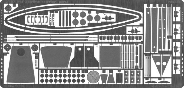 Eduard Ätzteile - F6F-5 Hellcat exterior
