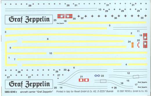 Revell - Flugzeugträger Graf Zeppelin