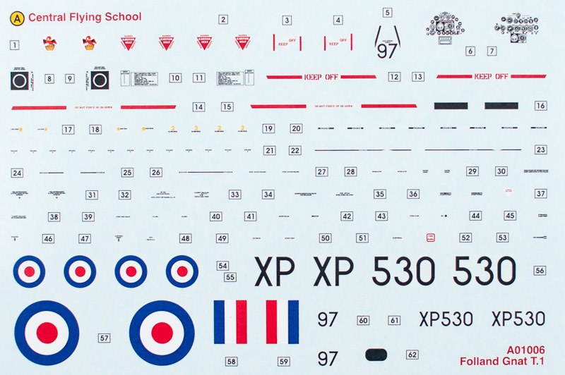 Airfix - Folland Gnat T.1