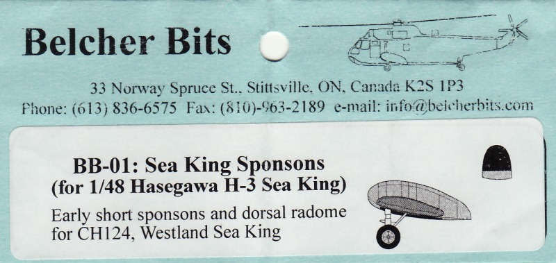 Belcher Bits - Sea King Sponsons