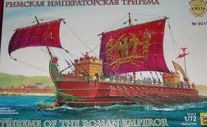 Trireme des römischen Imperators