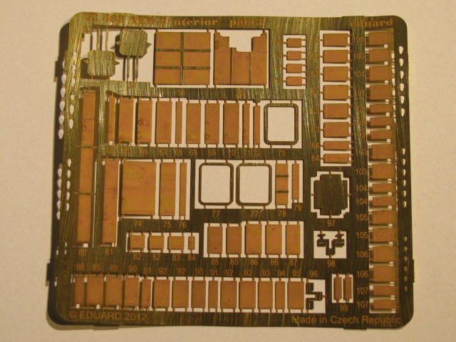 Eduard Ätzteile - Sea King AEW.2 interior S.A.