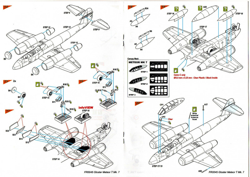 Azur - FRROM - Gloster Meteor T.Mk.7