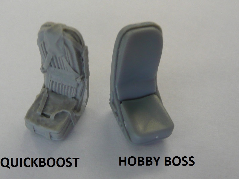 Quickboost - Kamov Ka-27 Helix seats with safety belts