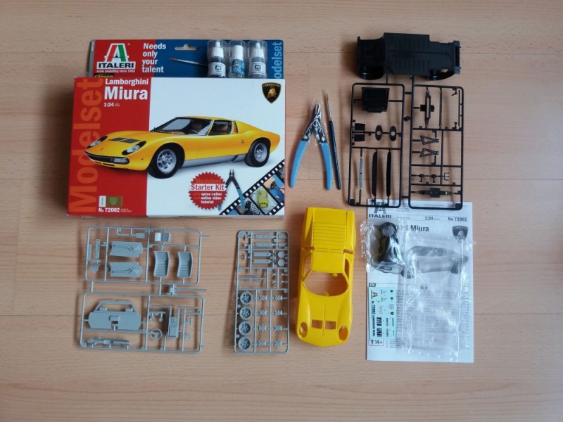 Italeri - Lamborghini Miura Modellset