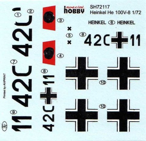 Special Hobby - Heinkel He 100 V-8 (World Speed Record)