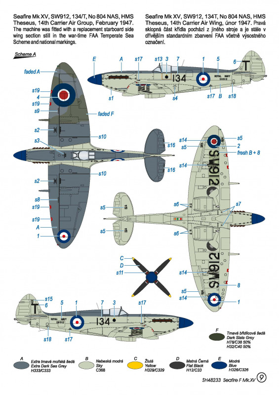 Special Hobby - Seafire Mk.15 "FAA & RCN Service"