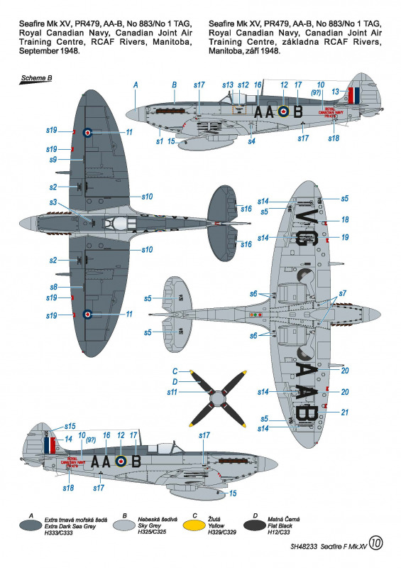 Special Hobby - Seafire Mk.15 "FAA & RCN Service"