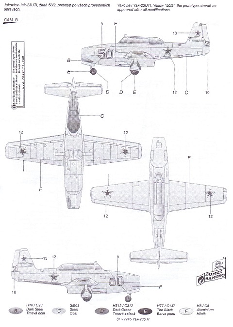 Special Hobby - Yakovlev Yak-23UTI