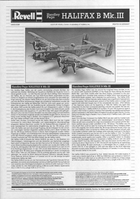 Handley Page Halifax B Mk.III