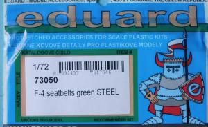Detailset: F-4 Seatbelts green Steel