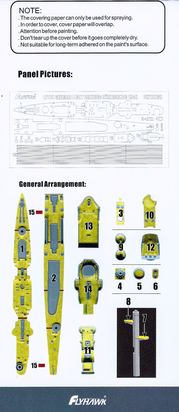 FlyHawk - German Light Cruiser Königsberg Painting Seal