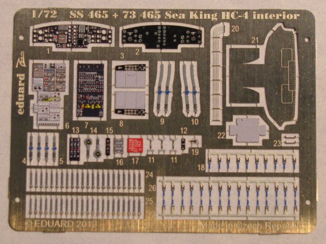 Eduard Ätzteile - Sea King HC-4 Interior S.A.