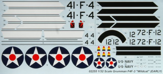 Trumpeter - Grumman F4F-3 Wildcat (early)
