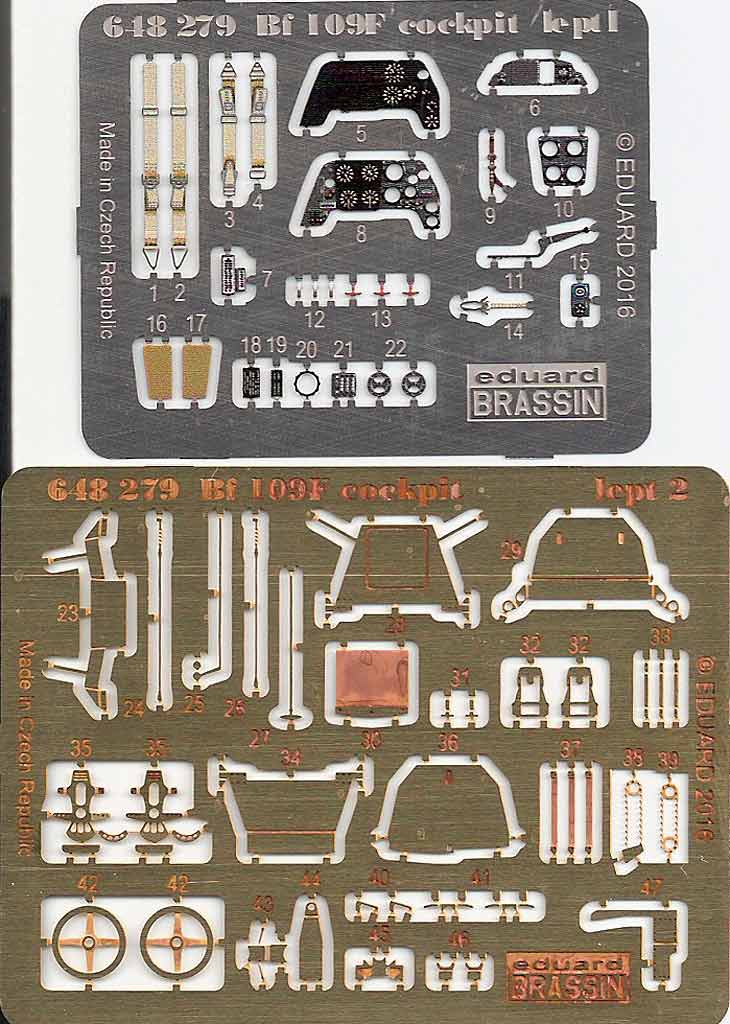 Eduard Brassin - Bf 109F Cockpit