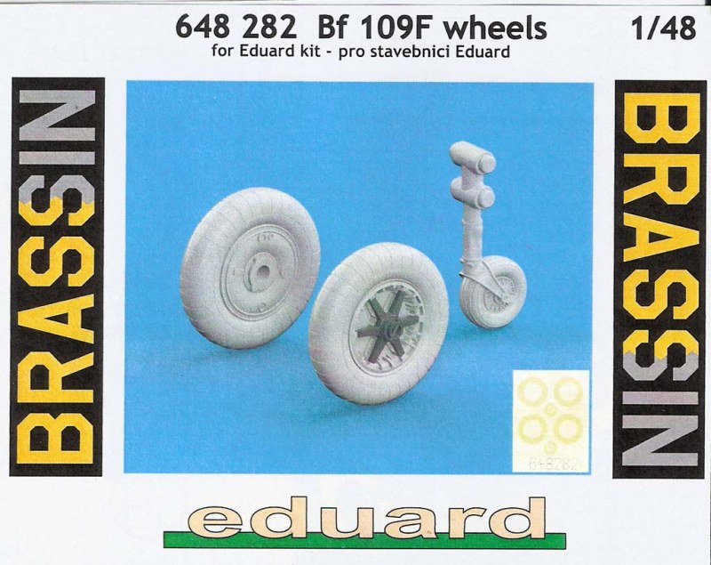 Eduard Brassin - Bf 109F wheels