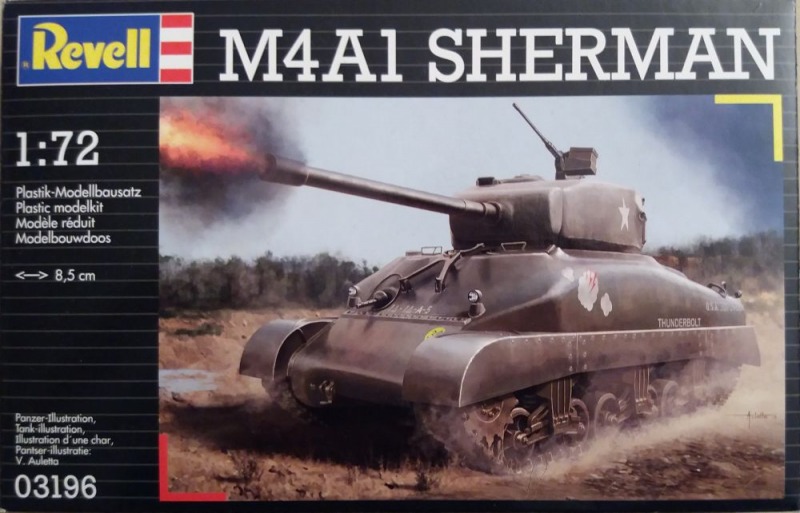 Revell - M4A1 Sherman