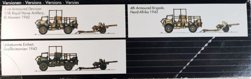 Revell - Bedford QL & 6 Pounder Gun