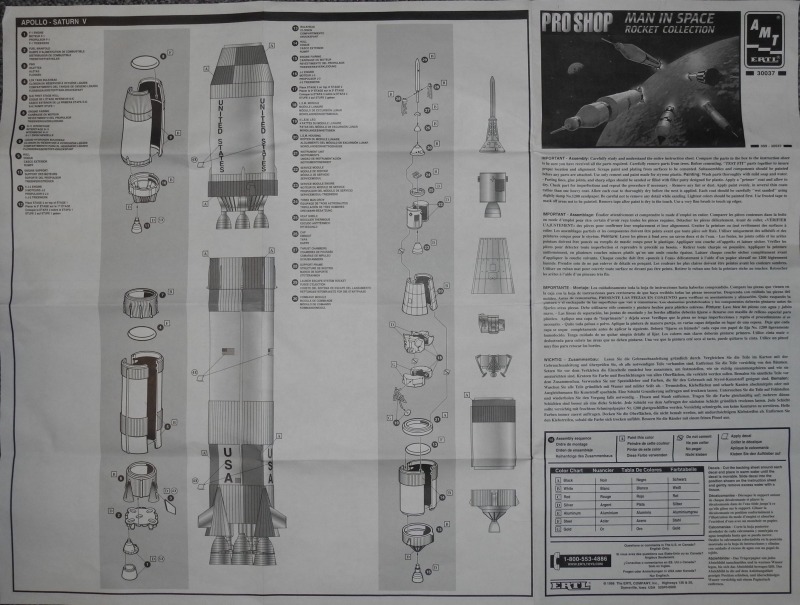 AMT/Ertl - Man in Space Rocket Collection