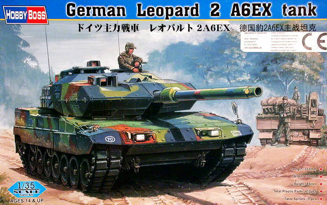 HobbyBoss - German Leopard 2 A6EX Tank