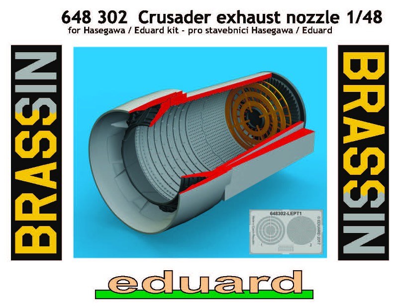 Eduard Brassin - Crusader exhaust nozzle