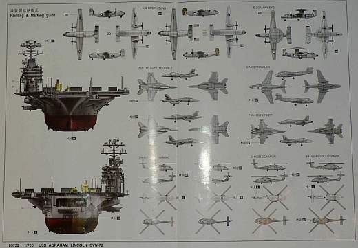 Trumpeter - USS Abraham Lincoln CVN-72