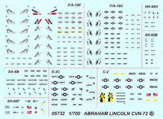 Trumpeter - USS Abraham Lincoln CVN-72