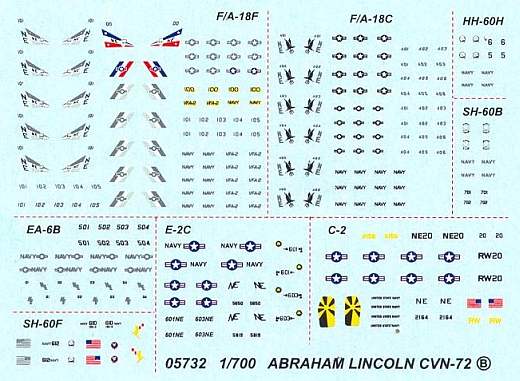 Trumpeter - USS Abraham Lincoln CVN-72