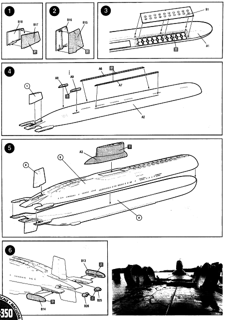 Alanger - Russisches Typhoon-Klasse U-Boot