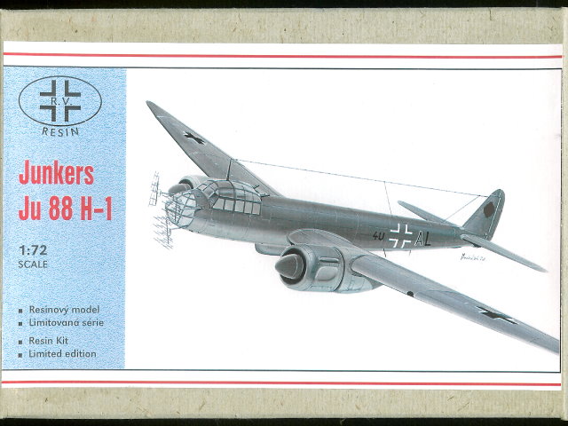 R.V. Resin - Junkers Ju 88 H-1