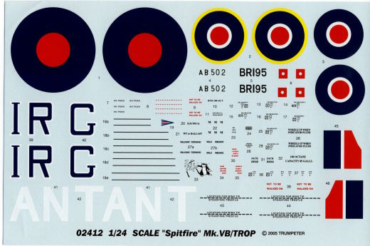 Trumpeter - Supermarine Spitfire Mk.Vb / Trop