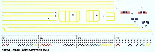 Trumpeter - USS Saratoga CV-3