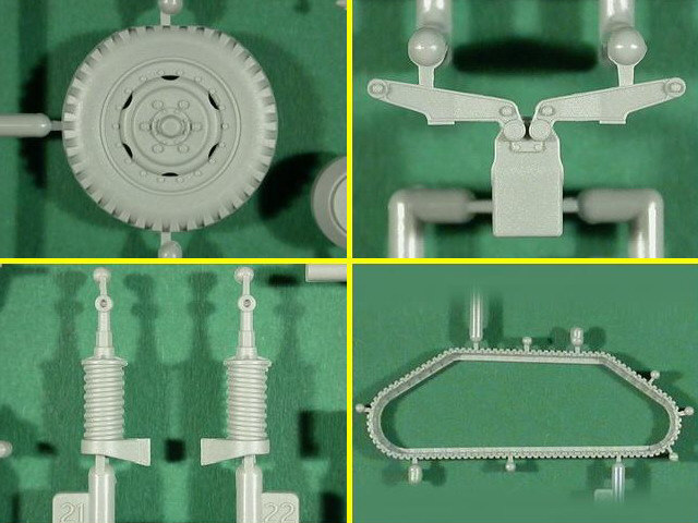 Details von verschiedenen Spritzlingen 1