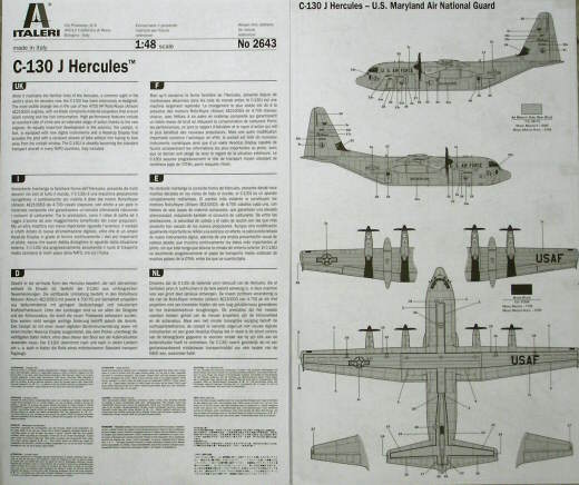 Italeri - Lockheed C-130J Hercules II