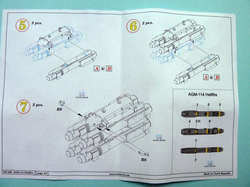 Eduard Brassin - AGM-114 Hellfire